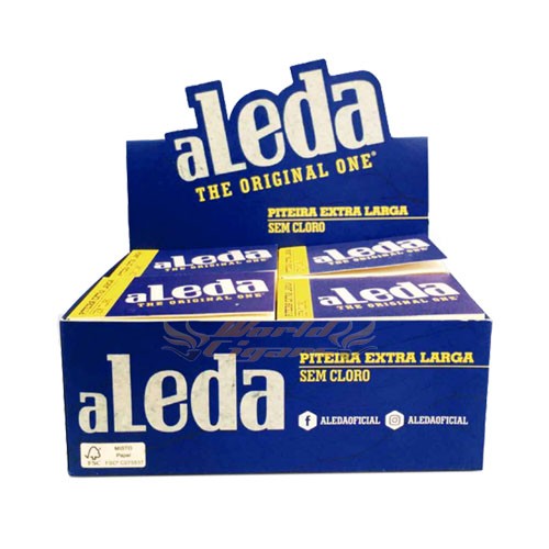 Piteira P/Cigarro Aleda Blue Extra Larga Cx C/20