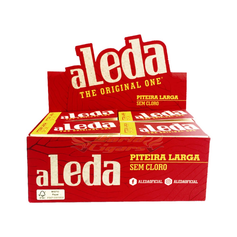 Piteira P/Cigarro Aleda Red Larga Cx C/20 | World Cigars Tabacaria