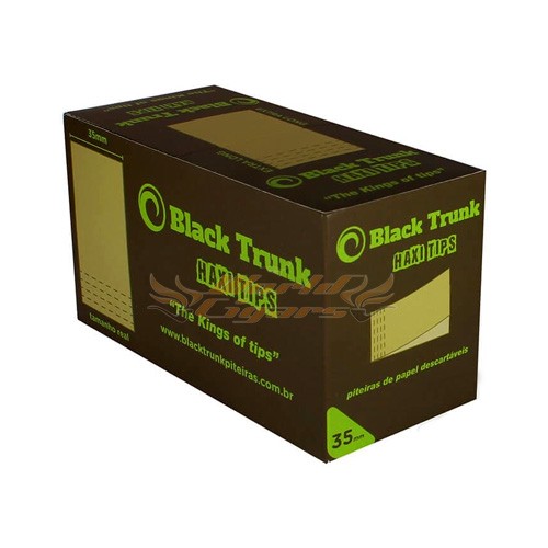 Piteira P/Cigarro Black Trunk Haxi 35' Tips - Caixa C/20