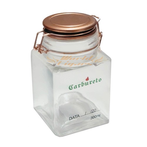Pote de Vidro Herm�tico 300ml