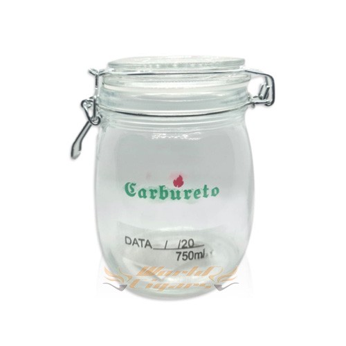 Pote de Vidro Herm�tico 750ml