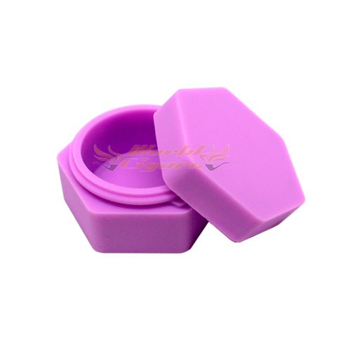 Potinho Slick de Silicone Sextavado - Escolha a Cor