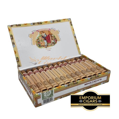 Romeo y Julieta Coronitas En Cedro - Caixa C/25