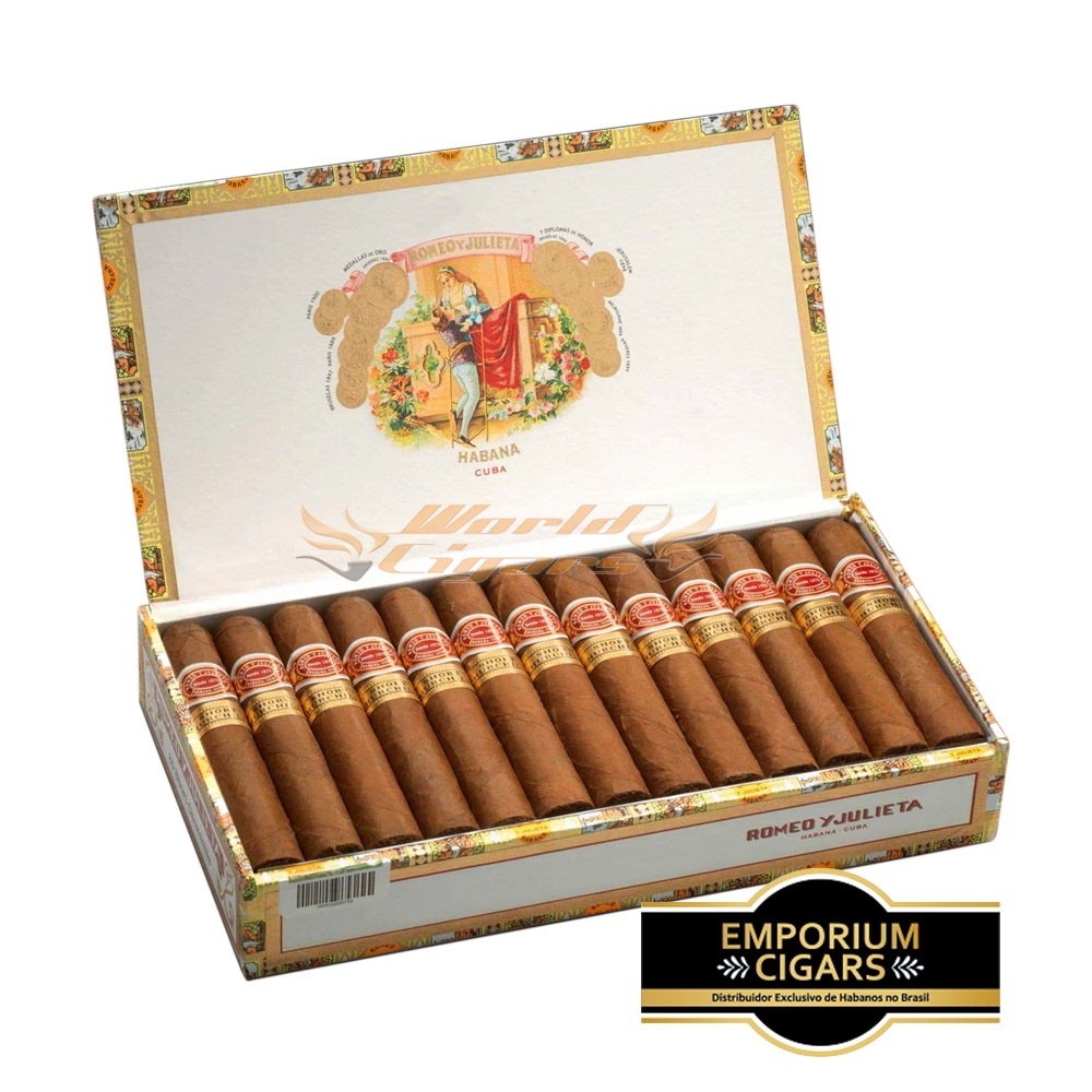 Romeo y Julieta Short Churchills - Caixa C/25 | World Cigars