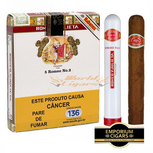 Romeo y Julieta Nr 2 Tubo - Petaca C/05