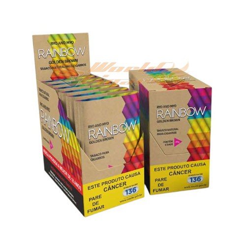 P/Enrolar Rainbow Golden Brown (Marrom) 25g Cx C/06