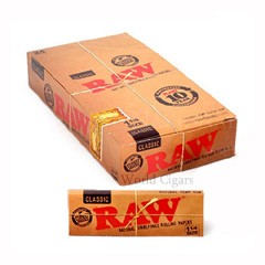 Papel P/ Cigarro RAW 1¼ Classic Cx. C/24