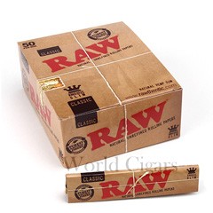 Papel P/ Cigarro RAW King Size Classic Cx. C/50