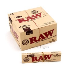 Papel P/ Cigarro RAW King Size Classic + Tips - Cx. C/24