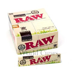 Papel P/ Cigarro RAW King Size Organic Cx. C/50
