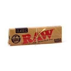 Papel P/Cigarro RAW Single Wide Classic Un