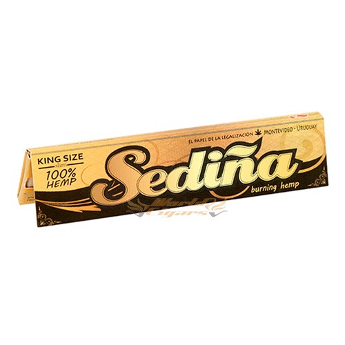 Papel P/Cigarro Sediña Hemp King Size Slim Un.