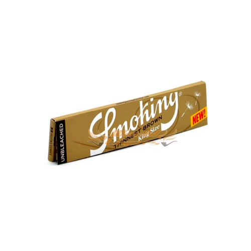 Seda Smoking King Size Thinnest Brown Unbleached Un