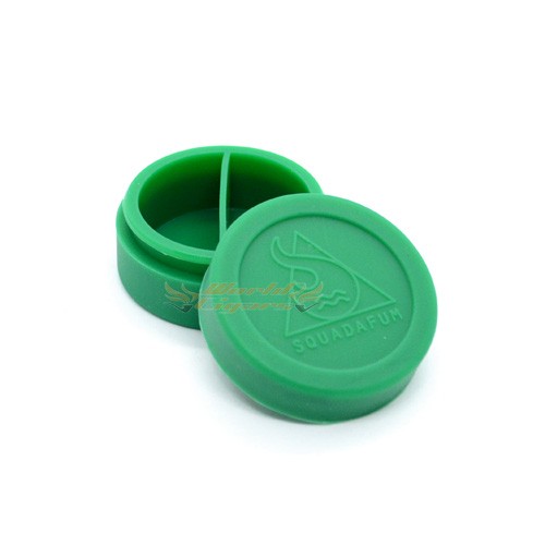 Potinho de Silicone Squadafum Grande C/Divis�ria - Verde