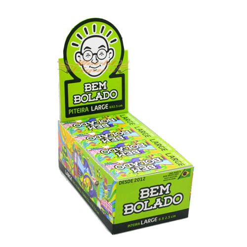 Piteira P/Cigarro Bem Bolado Large Branca Cx C/24
