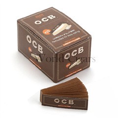 Piteira P/Cigarro OCB Unbleached Tips Bloc Caixa C/25