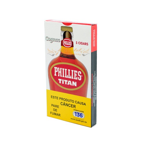 Phillies Titan Cognac Petaca c/05