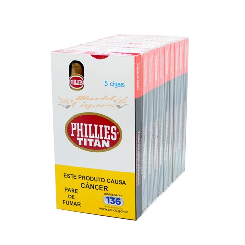 Phillies Titan Natural Pacote C/10x5