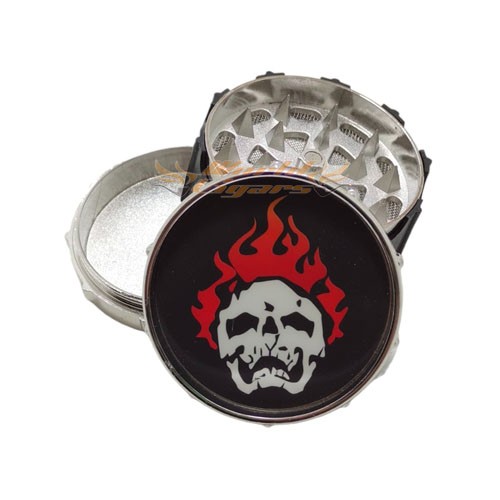 Triturador De Fumo Em Metal Drum Set - Carveira fogo