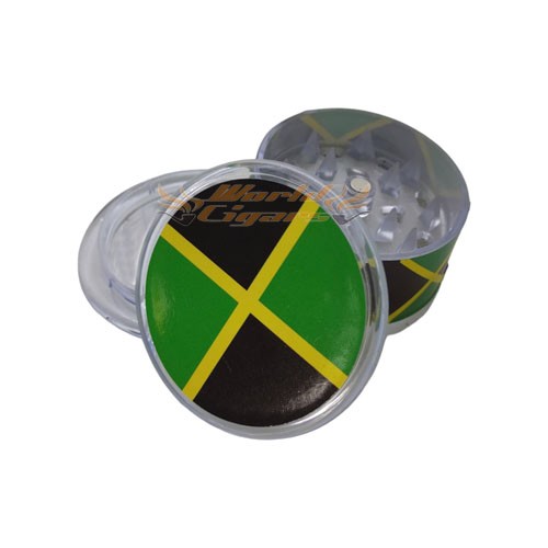 Triturador De Fumo Acrílico Estampa - Jamaica