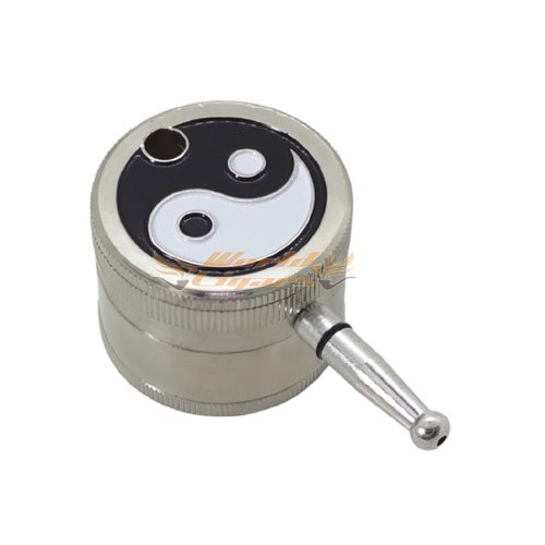 Triturador e Pipe em Metal - Ying Yang