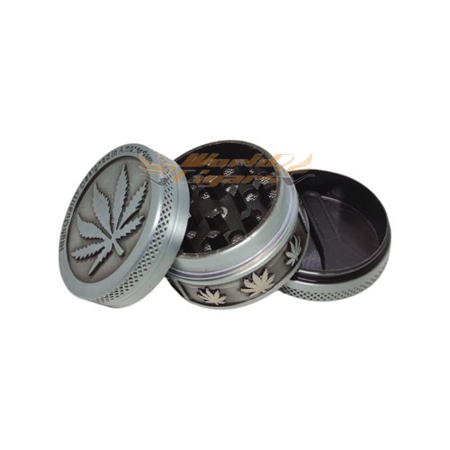 Triturador De Fumo Em Metal Mini - Cannabis