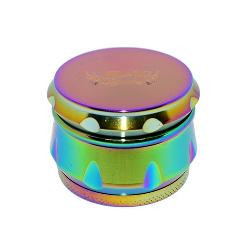 Triturador de Fumo Metal Rainbow Grande D-0263