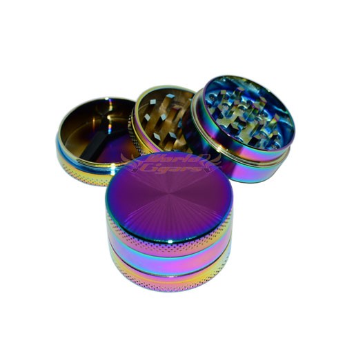 Triturador de Fumo Metal Pequeno Rainbow D-0235