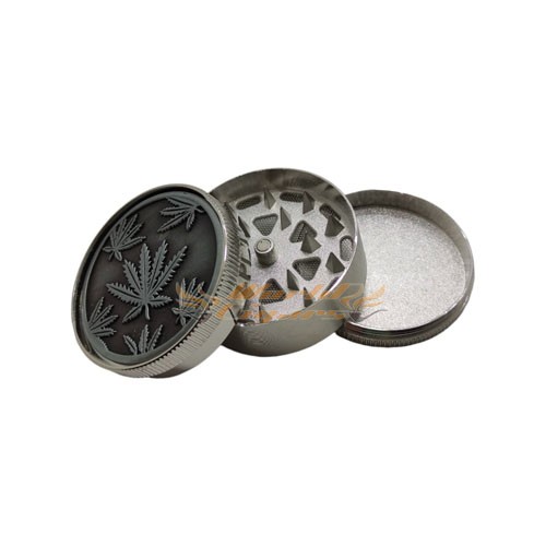 Triturador Grande De Fumo Em Metal - Cannabis 2