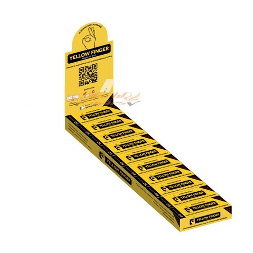 Piteira P/Cigarro Yellow Finger Original Cx C/20