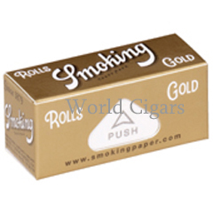 Papel P/Cigarro Smoking Rolls Gold Un