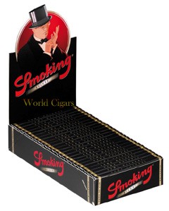 Papel P/Cigarro Smoking 1� De Luxe Caixa C/25